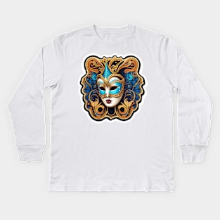 mask Kids Long Sleeve T-Shirt